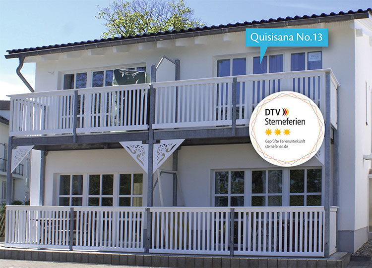 Ferienwohnung Quisisana No.13 mit Siegel DTV 3 Sterne